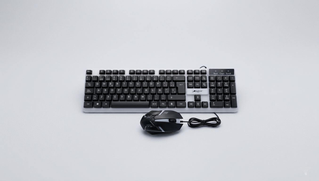 Kit Teclado Gamer + Mouse Gamer Poseidon Super